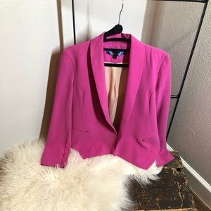 Hot pink blazer